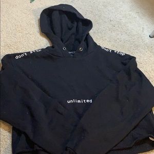 Women’s Black hoodie